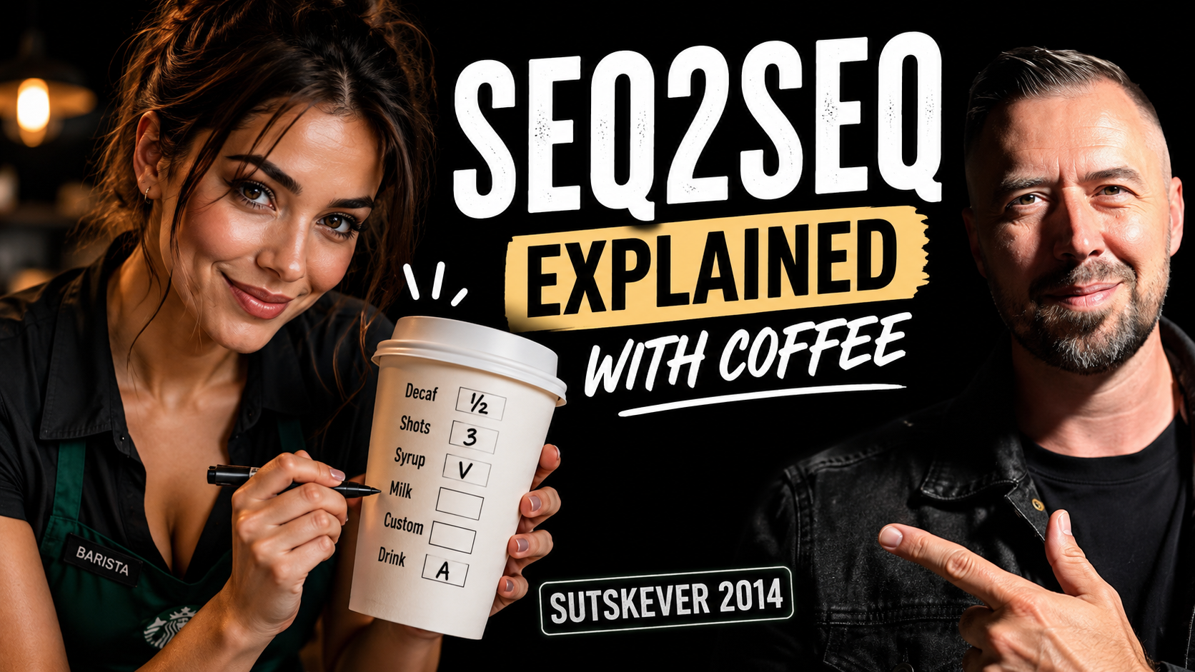 Seq2Seq Explained With a Coffee Shop
